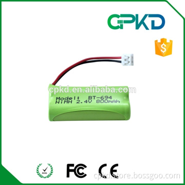 ni-mh battery 2.4V 800mah AAA rechargeable battery for cordless phone battery
